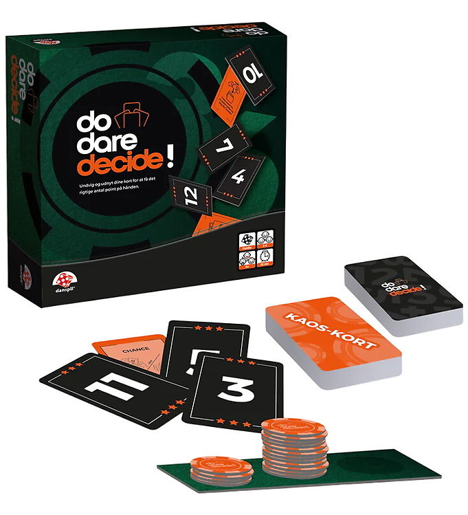 Danspil Kortspil - Do Dare Decide