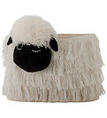 Bloomingville Opbevaringskurv - 40x30 cm - Dolly - Hvid