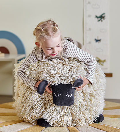 Bloomingville Puf - Dolly - Hvid