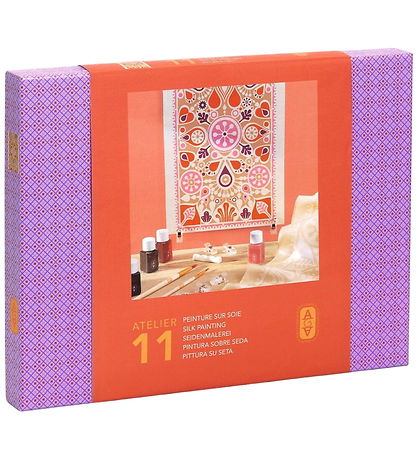Djeco Kreasæt - Atelier 11 - Silkemaling