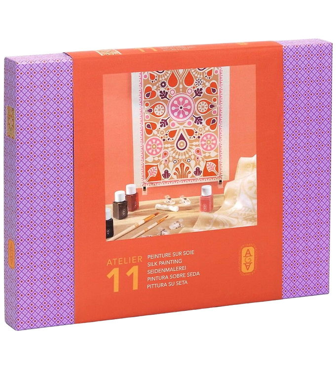 Djeco Kreasæt - Atelier 11 - Silkemaling