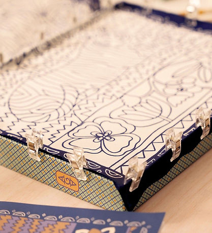 Djeco Kreasæt - Atelier 10 - Silkemaling