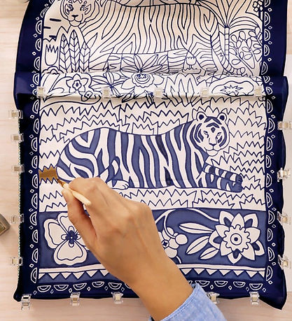 Djeco Kreasæt - Atelier 10 - Silkemaling