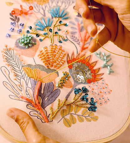 Djeco Kreasæt - Atelier 58 - Perlebroderi