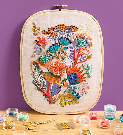 Djeco Kreasæt - Atelier 58 - Perlebroderi