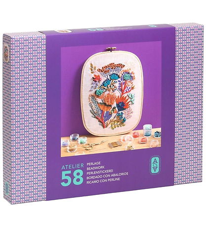 Djeco Kreasæt - Atelier 58 - Perlebroderi