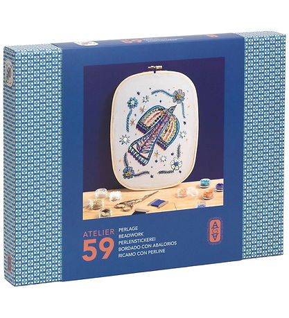 Djeco Kreasæt - Atelier 59 - Perlebroderi