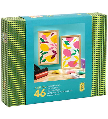 Djeco Kreasæt - Atelier 46 - Geltryk