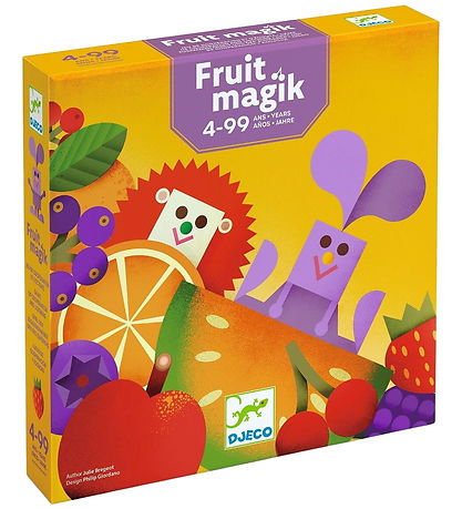 Djeco Magnetspil - Fruit Magik