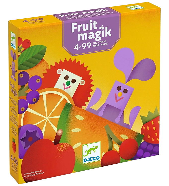 Djeco Magnetspil - Fruit Magik