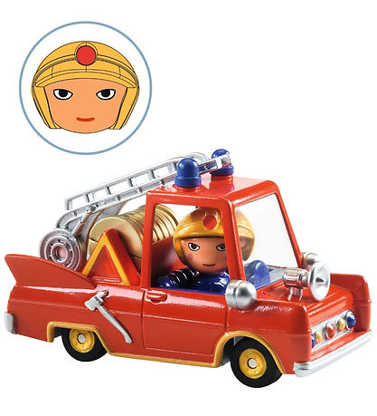 Djeco Bil - Crazy Motors - Voiture - Little Fire Truck