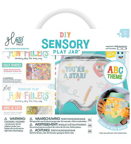 Glo Pals Sansekrukke m. Lys - Gavesæt - ABC