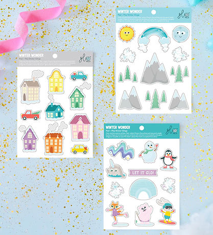 Glo Pals Sansekrukke m. Lys - Gavesæt - WINTER