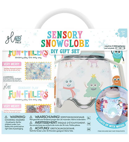 Glo Pals Sansekrukke m. Lys - Gavesæt - WINTER