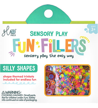 Glo Pals Sansekrukke Fyld - FUN FILLERS - SHAPES