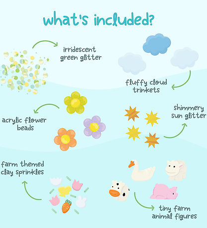 Glo Pals Sansekrukke-fyld - Fun Fillers - Funny Farm