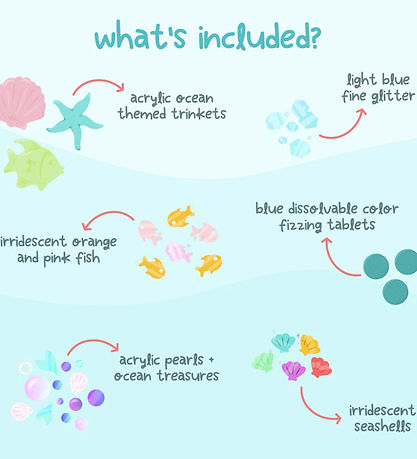 Glo Pals Sansekrukke Fyld - FUN FILLERS - SEA