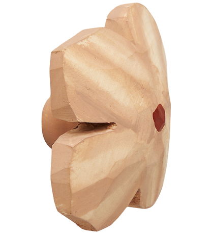 Ferm Living Knage - Poesie Hand-carved Hook - Rose