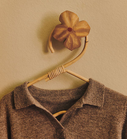 Ferm Living Knage - Poesie Hand-carved Hook - Rose