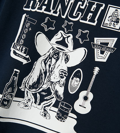 Name It T-shirt - NmmKyle - Navy Blazer