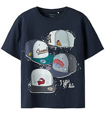 Name It T-shirt - NkmAlbi Among Us - Navy Blazer