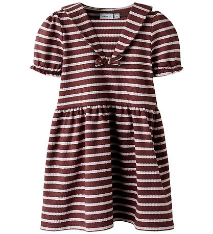 Name It Kjole - Rib - NmfKattie - Bleached Mauve/Andorra