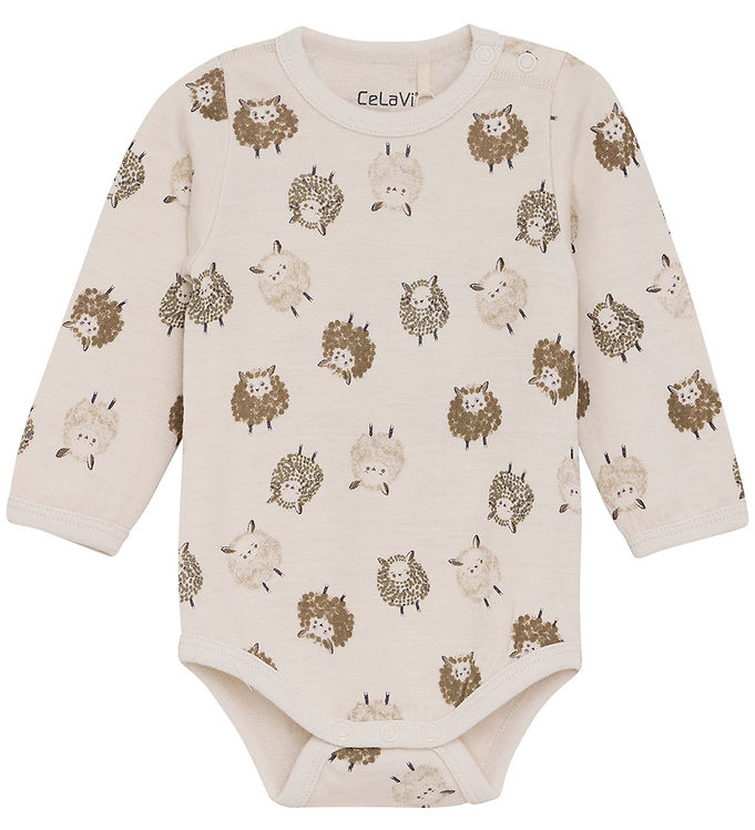 CeLaVi Body l/æ - Uld - Savannah Tan