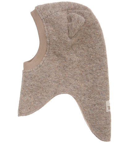 Huttelihut Elefanthue - Uld - 2-lags - Camel Melange