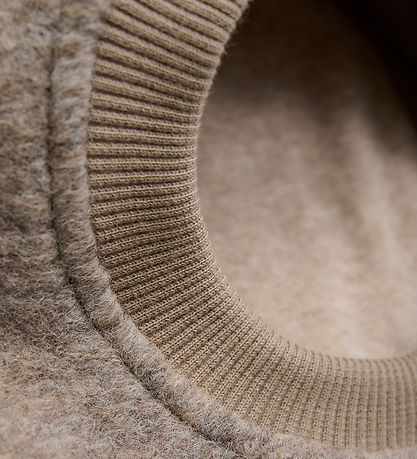 Huttelihut Elefanthue - Uld - 2-lags - Camel Melange