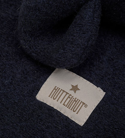 Huttelihut Elefanthue - Uld - 2-lags - Dark Navy