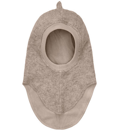 Huttelihut Elefanthue - Uld - 2-lags - Camel Melange m. Takker