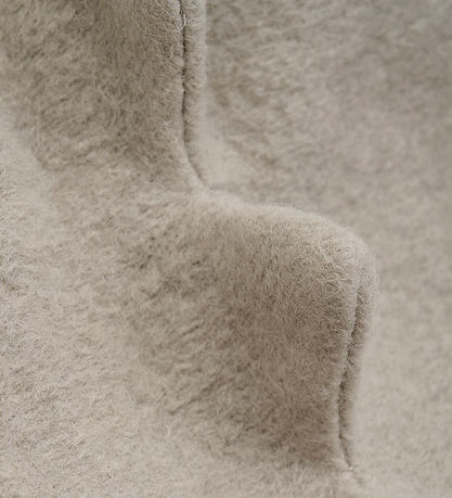 Huttelihut Elefanthue - Uld - 2-lags - London Fog m. Takker