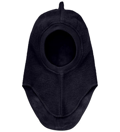 Huttelihut Elefanthue - Uld - 2-lags - Dark Navy m. Takker