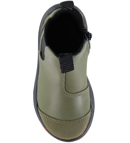 Woden Gummistøvler - Silja - Dark Olive