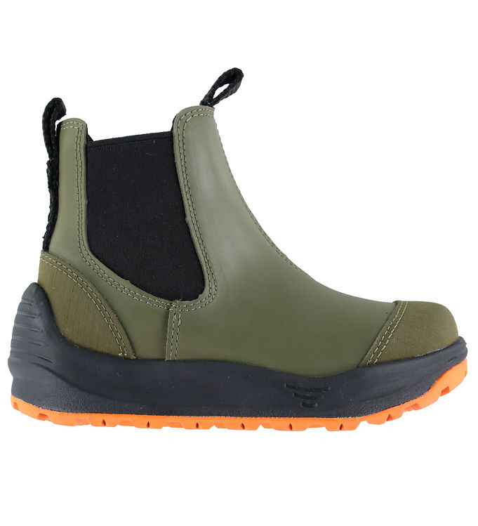 Woden Gummistøvler - Silja - Dark Olive