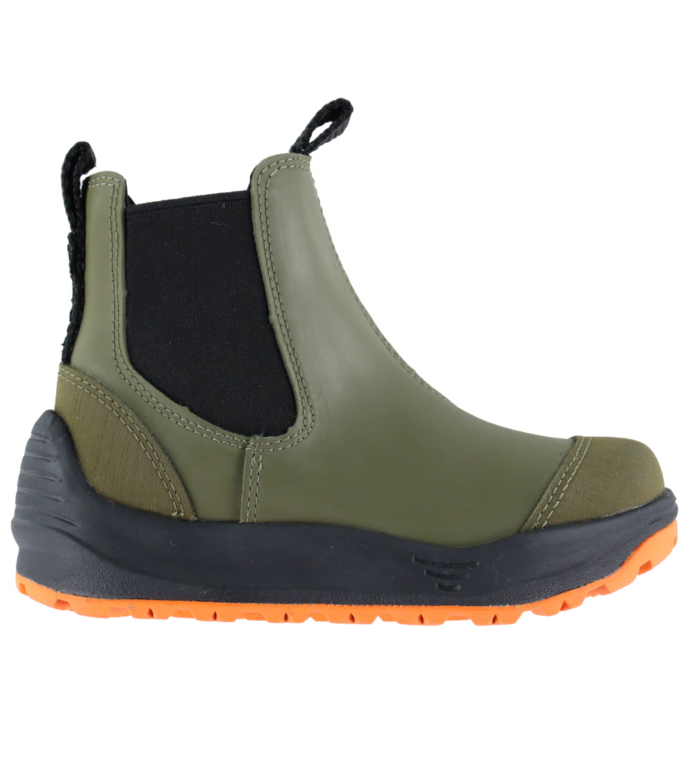 Woden Gummistiefel - Silja - Dark Olive - Woden - 32 - Gummistiefel