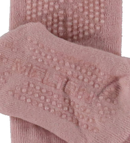 Melton Strømpebukser - Antiskrid - Alt Rosa