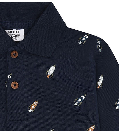 Hust and Claire T-shirt - HcStevie - More Navy