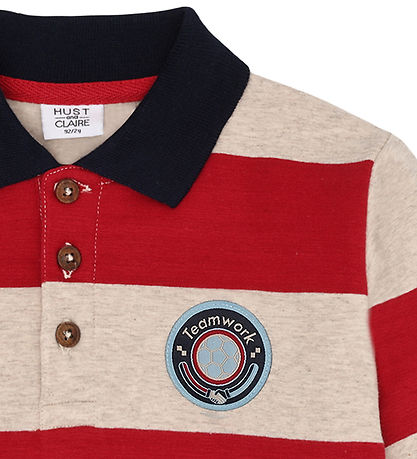 Hust and Claire Sweatshirt - HcSejer - Warm Red