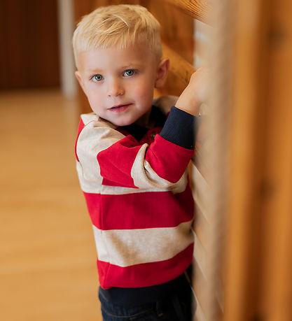 Hust and Claire Sweatshirt - HcSejer - Warm Red