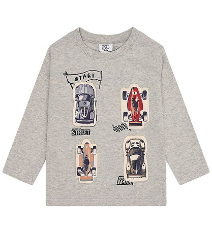 Hust and Claire T-shirt - HcAnton - Soft Grey Melange