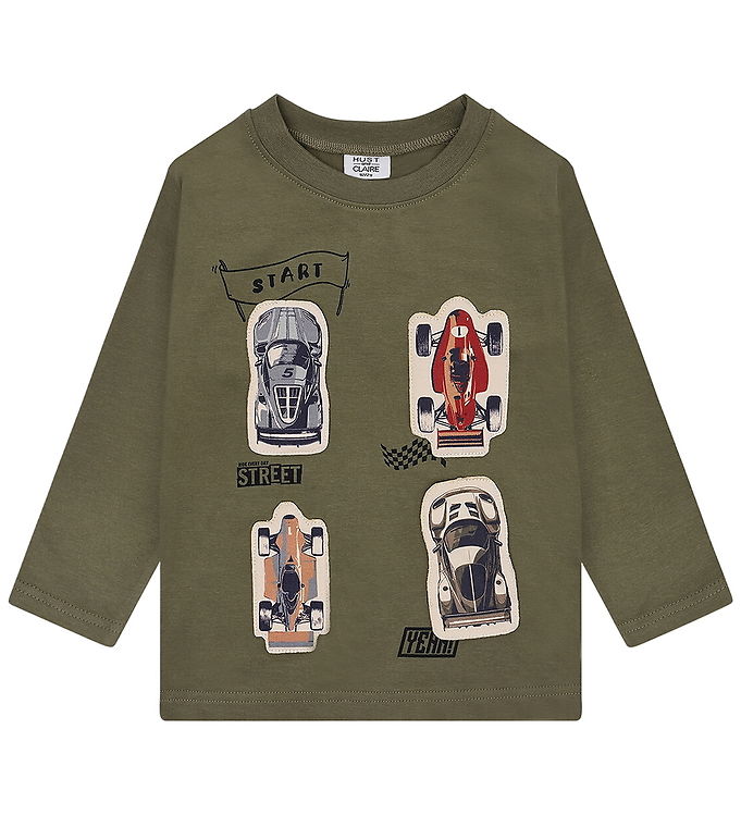 Hust and Claire Bluse - HcAnton - Turtle m. Racerbiler