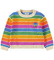 Molo Bluse - Strik - Gitty - Heart Rainbow