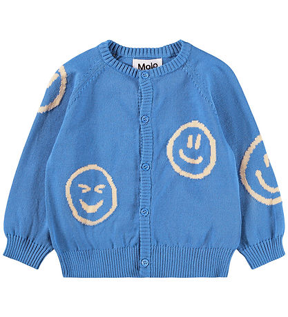 Molo Cardigan - Strik - Brody - Blue Tide