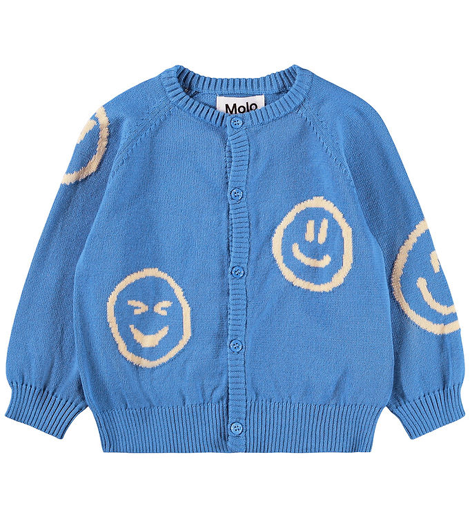 Molo Cardigan - Strik - Brody - Blue Tide