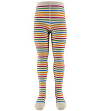 Molo Strømpebukser - Stripes - Mini Rainbow
