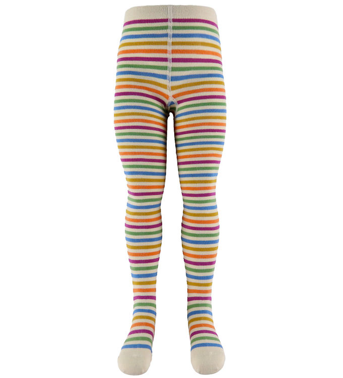 Molo Strømpebukser - Stripes - Mini Rainbow