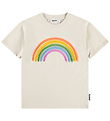 Molo T-shirt - Riley - Hazy Rainbow