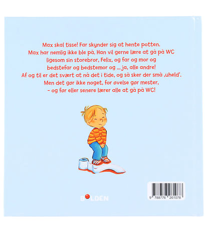 Forlaget Bolden Bog - Læselarven: Max Går På WC