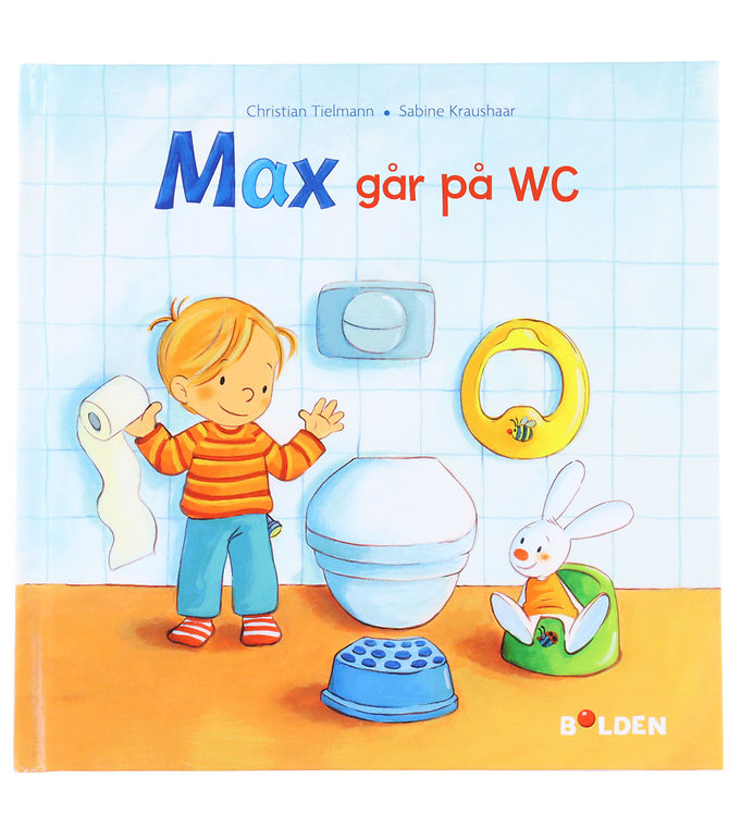 Forlaget Bolden Bog - Læselarven: Max Går På WC - Dansk